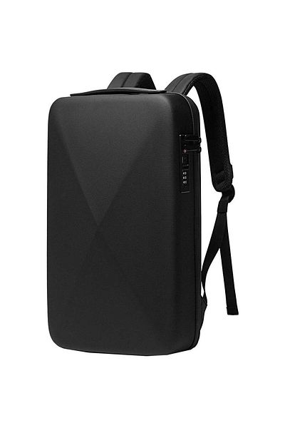 BANGE Business backpack for 15.6 inch laptop, water-resistant Hardshell case with TSA BANGE lock