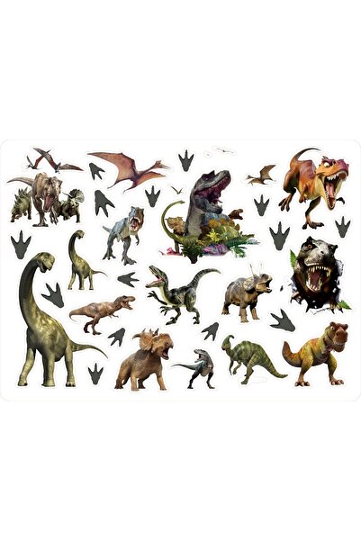 Ceres Studio Dinozor Sticker Etiket 2 Sayfa
