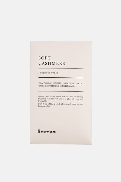 Muy Mucho 2 Piece Cashmere Scented Cards