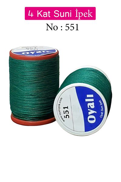 Royaleks Embroidered 4 Layers Rayon Yarn Needlepoint Needlepoint Beading Floss Crochet Embroidery No:551