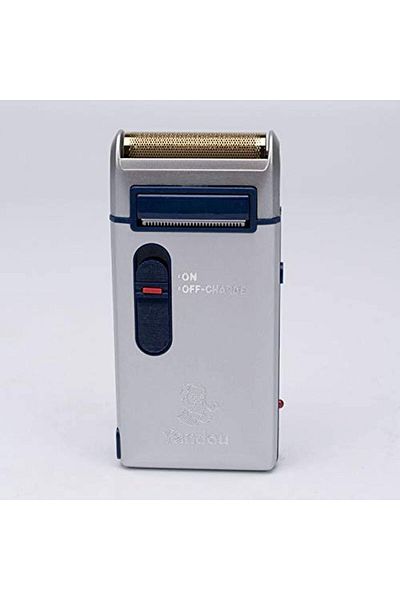 LA PERLA TECH Electric Razor Beards Shaver Men Face Care Tool Rechargeable Pop-up Mustache Scrapper U Shape