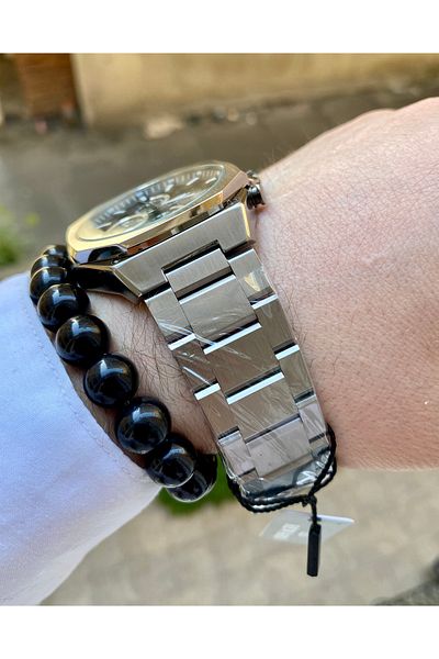 Reward Steel Case Waterproof Men Wrist Watch Bangle Gift