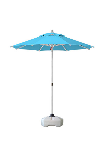 ODS Sunminyum 250/8 Polyester Kumaşlı + 50 Litre Bidonlu Bahçe Şemsiyesi