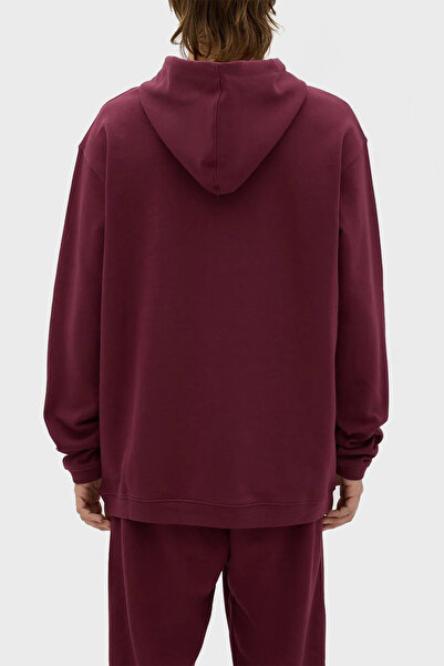 LES BENJAMINS Худі з капюшоном і кишенями, 100% бавовна, вільний крій, чоловічий SWEAT LB23FWESSMUHD