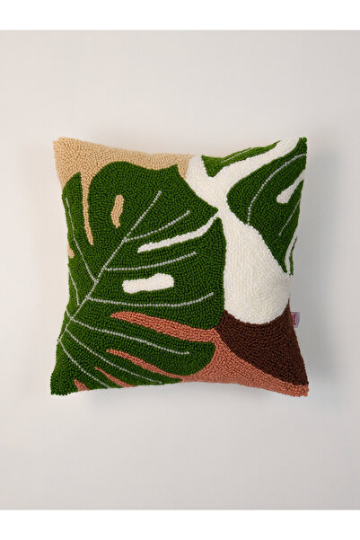Galia Tasarım JUNGLE HAZE - غطاء وسادة سفاري ديف سول مونستيرا بانش