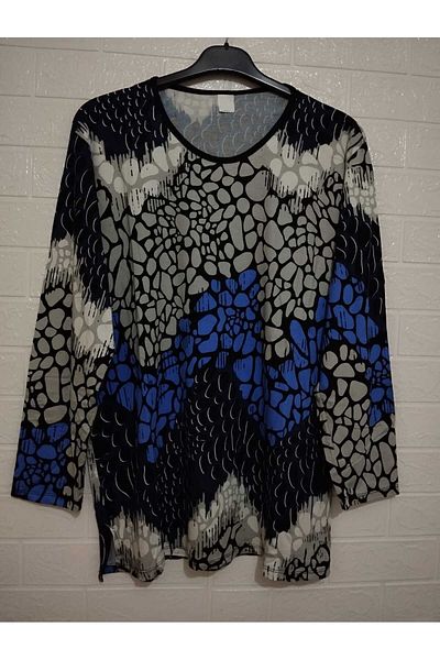 anne moda ankara Full Summer Long Sleeve 95% Viscose Anti-Sweat Blouse