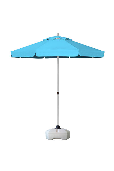 ODS Sunminyum 250/8 Polyester Kumaşlı + 50 Litre Bidonlu Bahçe Şemsiyesi