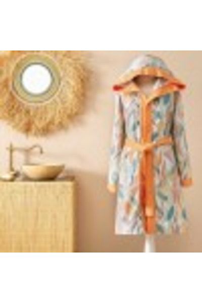Taç Bathrobe with Hood TAC, Size L/XL, Joey Multicolor