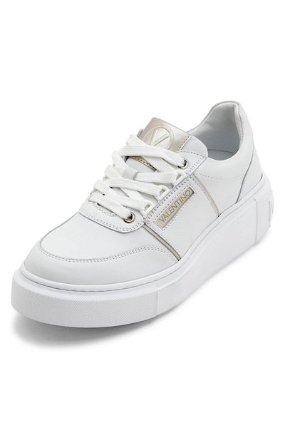 Valentino Women's Baraga Lace-Up Lace-Up Sneakers - White