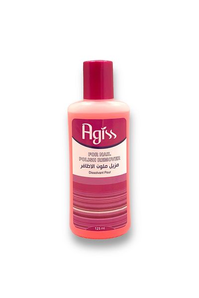 AGISS Nail Polish Remover Extra Care 125 Ml