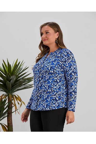 wearon tekstil Women Viscos Fabric Mother Large Size Shirt Combed