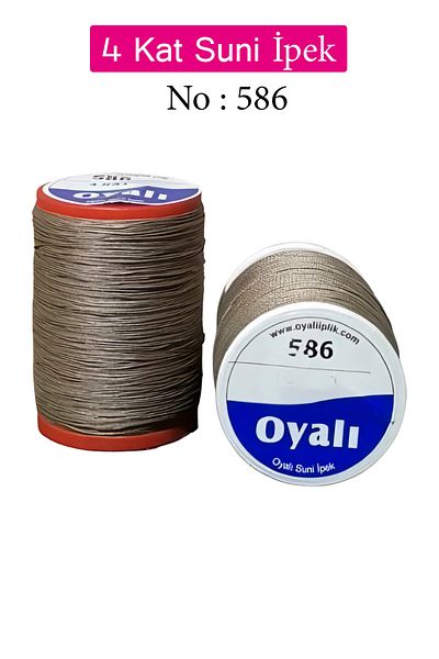 Royaleks Embroidered 4 Layers Rayon Yarn Needlepoint Beading Floss Crochet No:586