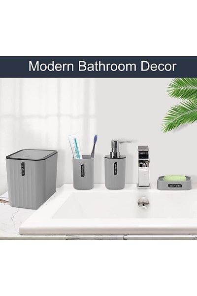 GENERAL 4-Piece Bathroom Accessories Set
