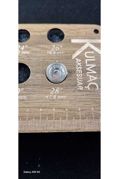KULMAÇ AKSESUAR Silver Blazer Jacket Button (Series of 6)