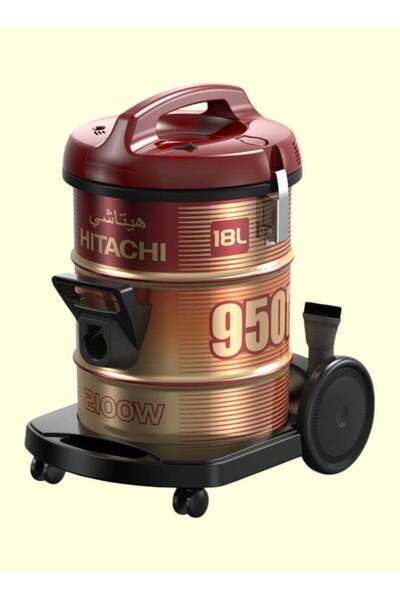 Hitachi مكنسة كهربائية أسطوانية CV-950H WR