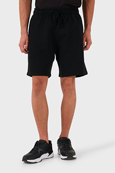 LES BENJAMINS Βαμβακερό λογότυπο Regular Fit Κοντό Ανδρικό ΚΟΝΤΟ LB24SSCLAMUSO