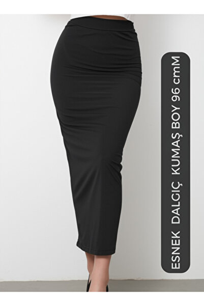 SHAWY Γυναικεία μακριά Pencil Φούστα Stretchy Diver Υφασμάτινη Ζώνη Κορσέ Ψηλ...