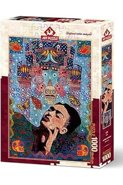 Mu Art Ahşap Art Puzzle Frida 1000 Piece Puzzle