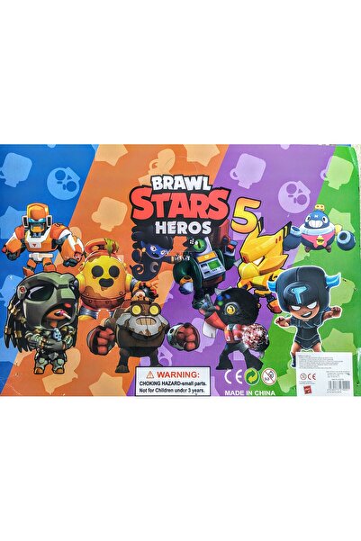Vardem Brawl Stars Set of 5 Character Figures