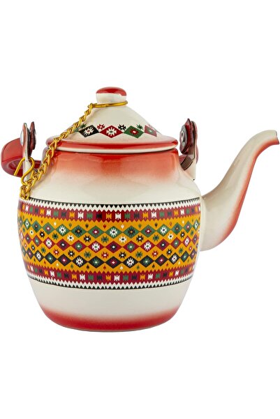 Generic Traditional Arabic Iron Teapot with Al-Badia Design from Al Saif, Siz...