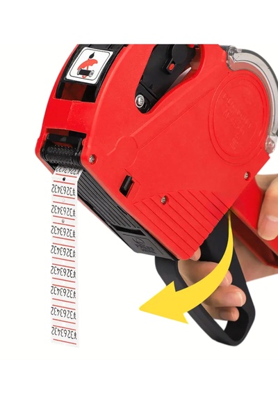 usin Taşınabilir 8 Haneli Çoklu Para Birimi Ürün Fiyat Basma Etiketleme Makin...