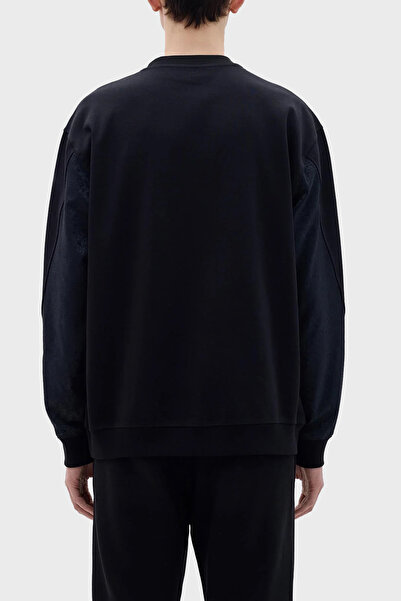 LES BENJAMINS Бавовняний Regular Fit Велосипедний комір Світшот Чоловічий SWEAT LB23FWCLAMUSW