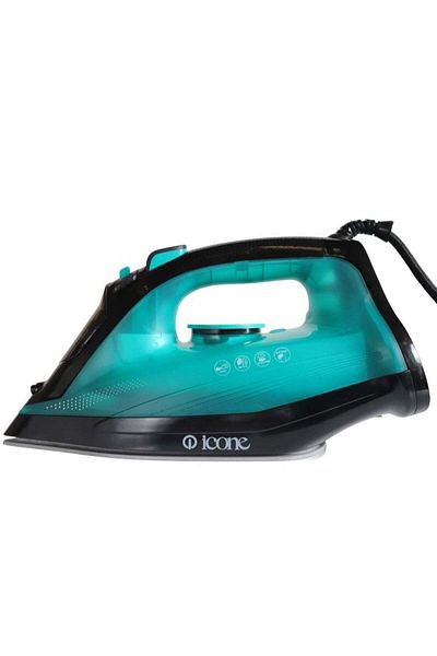 Icone Steam Iron 2400W - 320ml Water Tank - Continuous and Powerful Steam - Multi-functions