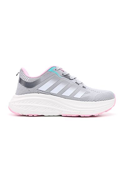 Tmall Women's sports shoes, lightweight, made of textile material, D1370, Gray