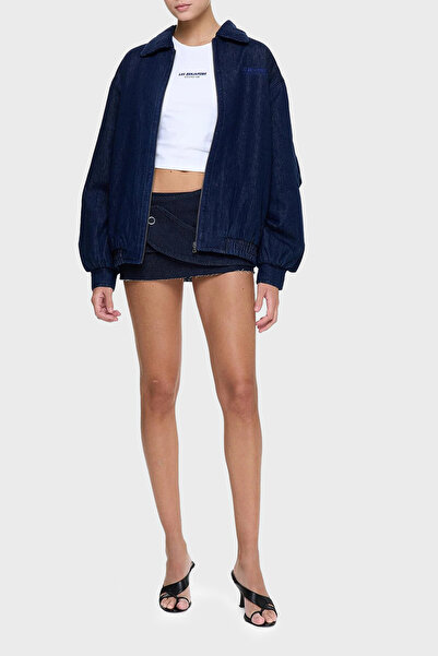 LES BENJAMINS Λεπτή εφαρμογή με λαιμόκοψη με λογότυπο TOP LB25SSUNLFUTN