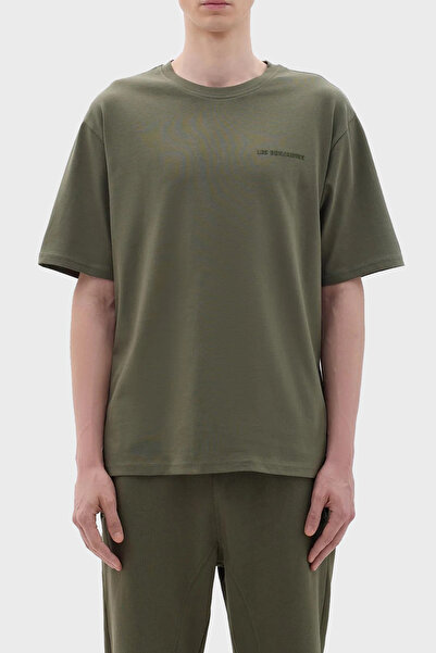 LES BENJAMINS Cotton Oversize Crew Neck t Shirt Men t Shirt B23Fwclamuts