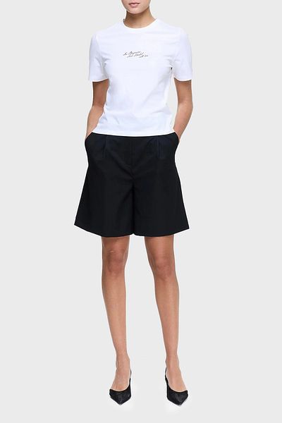 LES BENJAMINS Тениска с кръгло деколте, 100% памук, щампа, стандартна кройка, T-SHIRT LB25SSUNLFUTS