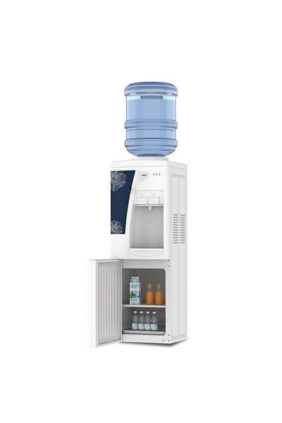 Nikai Hot & Cold-Water Dispenser with 16L Storage Refrigerator