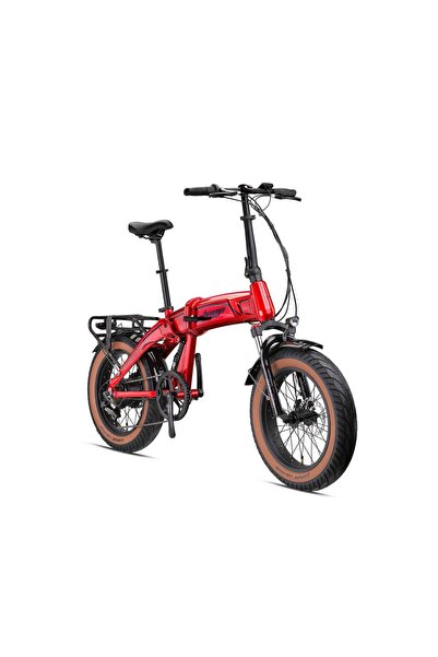Loop Armour 20 Kolon Jant Katlanır Elektrikli Bisiklet Kırmızı