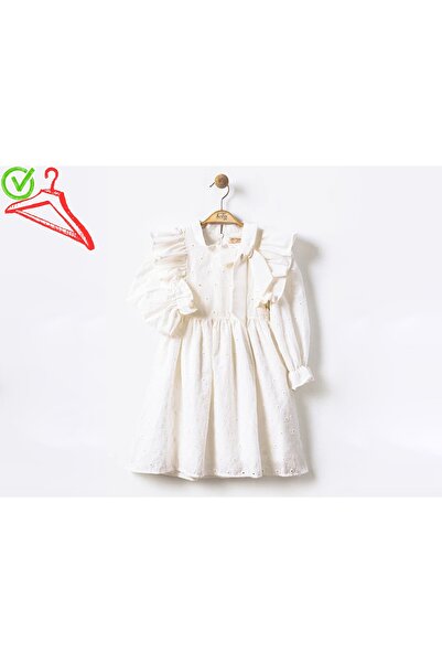 Sofiakids 5/8 YAŞ KIZ ELBİSE YAKA FİYONKLU