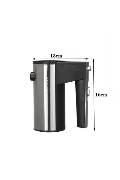 SOKANY Sk-6638 Hand Mixer, 300w, 5 Speed Settings, Black/stainless Steel