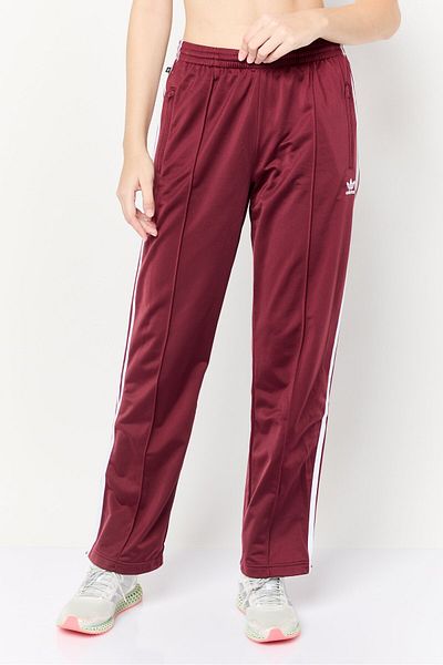 adidas Women Sportswear Fit Drawstring Training Track Pants, Maroon