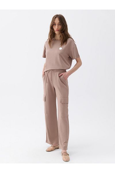 Nocturne Cargo Pants - Elastic Waist Design