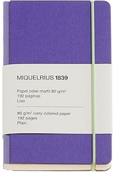 Mu Art Miquelrius Notebook Mr Violet Collection