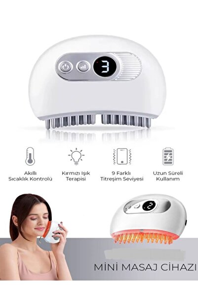 Özasya AVM Masaj Cihazı – Isı, Titreşim ve TENS Pulse Özellikli Şarjlı Mini M...