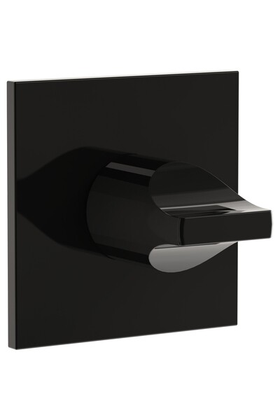 Yıldızan جهاز توجيه VitrA Suit A4283939، ثلاثي الاتجاهات، أسود لامع