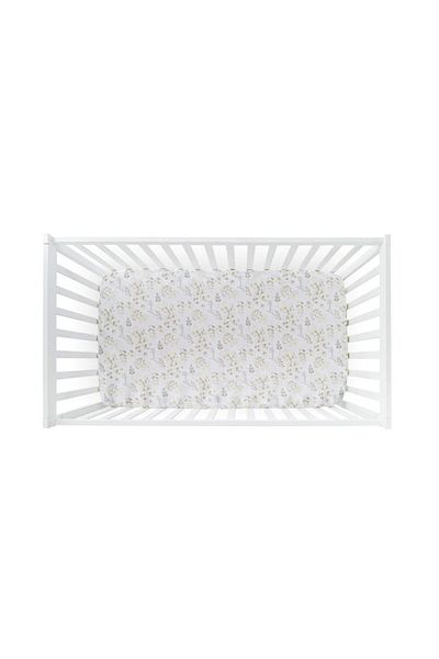 Nini Baby Crib/Cot Fitted Sheet, 100% Muslin Cotton, 70x140 cm – Lovable