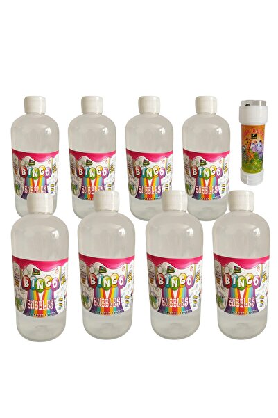 BambaPaw 8 Adet Köpük Baloncuk Likiti Yedek Baloncuk Solüsyon 500 Ml Tabanca ...