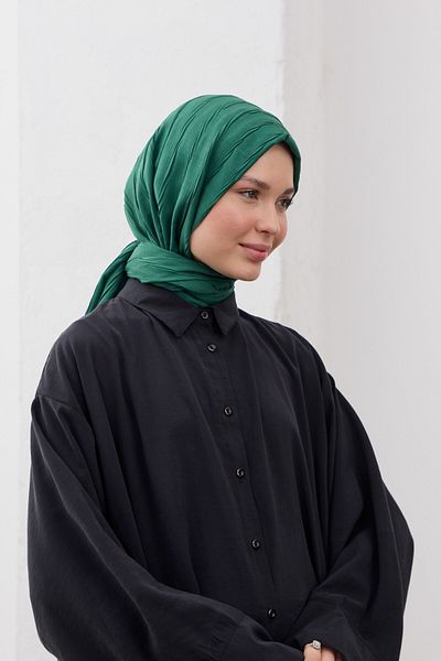 QANU Şal plisat din bambus Benetton