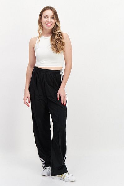 adidas Women Sportswear Fit Outdoor Track Pants, Black