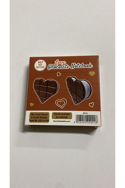 tuvval Rectangular Chocolate Scented Notebook
