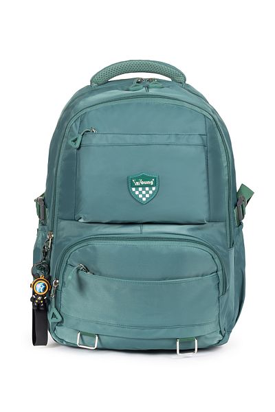 Necati Çanta Multi-Compartment Black Sports and School Backpack |   Durable, Comfortable and Stylish