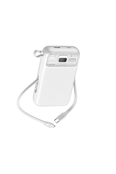 Nettech Nt-pw35 Pd 20w 22.5w 15w 20000 Mah Taşınabilir Hızlı Şarj Aleti Powerbank - Beyaz