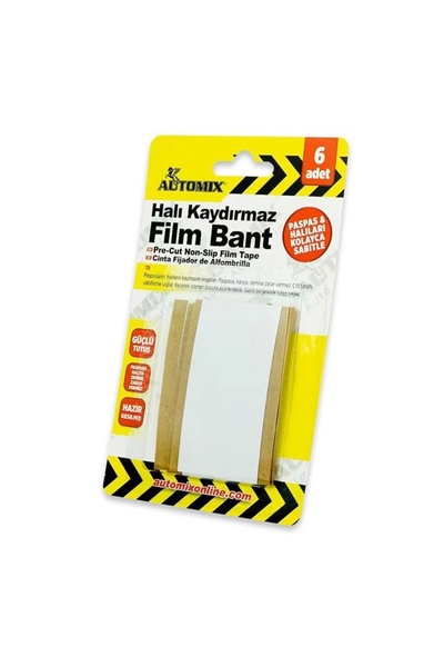 Automix Halı Kaydırmaz Çift Taraflı Bant 6lı Paket