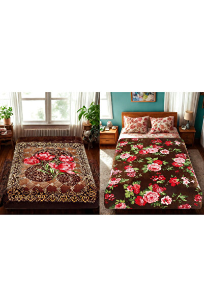 smart home Luxury winter blanket, double-sided system, single size, weight 3 kg - size 220 x 160 cm