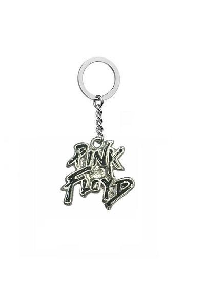 Herşey Nota Pink Floyd Music Band Black Keychain – Special for Rock Lovers